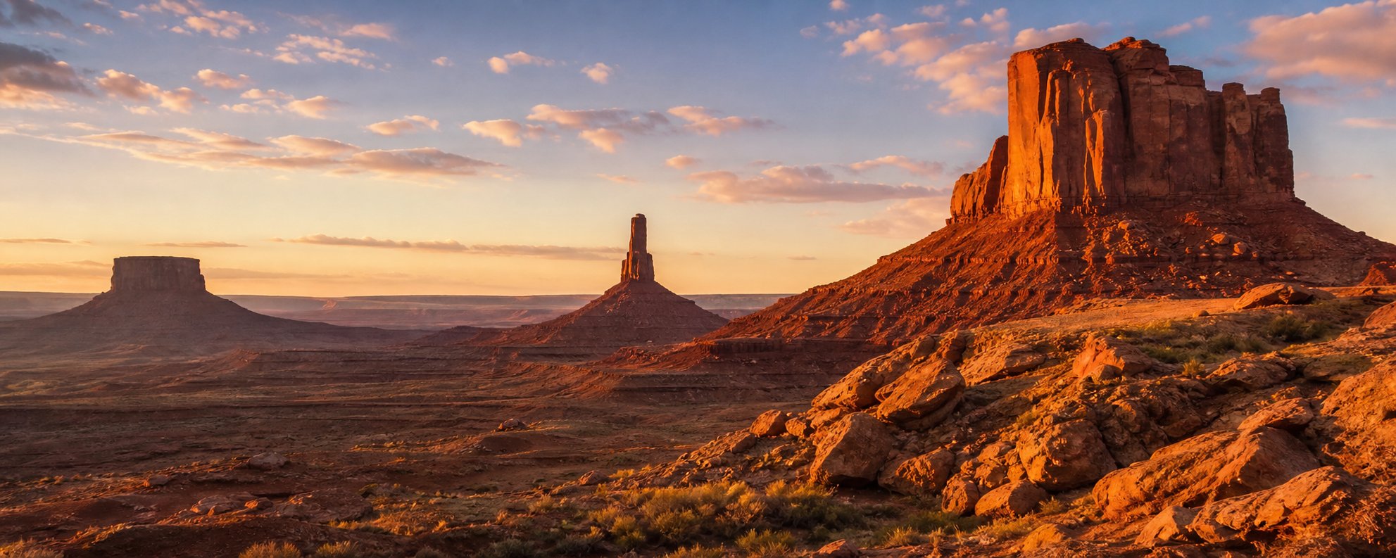 Desert rock formations